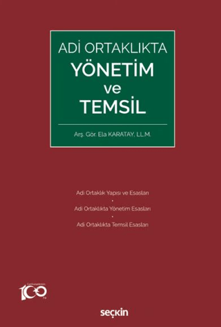 Adi Ortaklıkta Yönetim ve Temsil