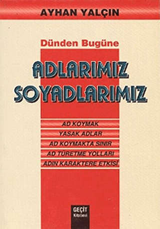 Adlarımız Soyadlarımız