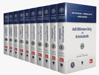 Adli Bilimler ve Kriminalistik Ansiklopedisi (10 Cilt) (Ciltli)