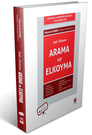 Adli - Önleme: Arama ve Elkoyma