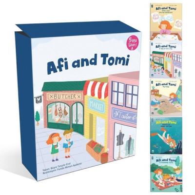 Afi and Tomi Seti - 5 Kitap Takım