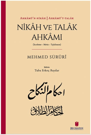 Ahkamü'n-nikah Ahkamü't-talak Nikah ve Talak Ahkamı