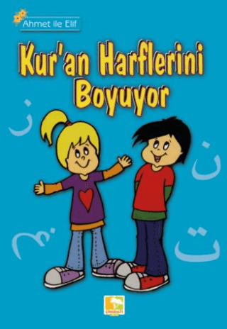 Ahmet İle Elif Kuran Harflerini Boyuyor