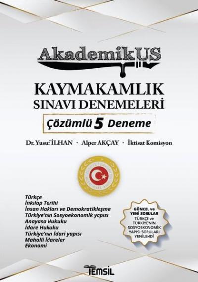 AkademikUS Kaymakamlık Sınavı Çözümlü 5 Deneme