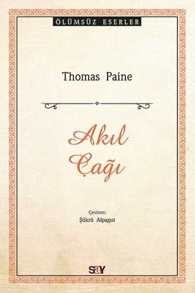 Akıl Çağı Thomas Paine