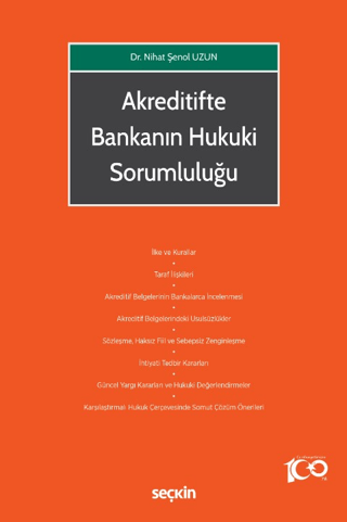 Akreditifte Bankanın Hukuki Sorumluluğu