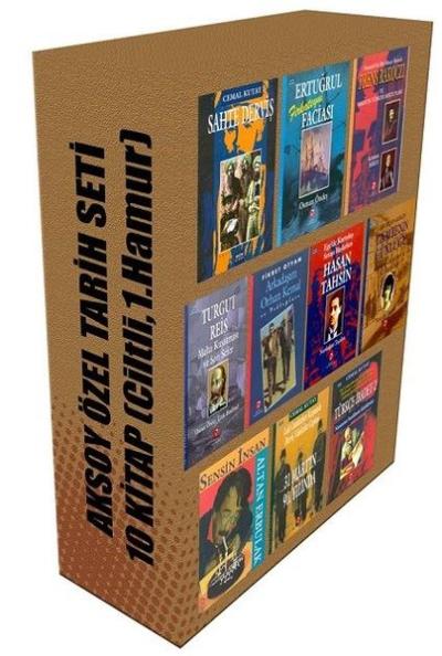 Aksoy Özel Tarih Seti - 10 Kitap Takım Kutulu (Ciltli) Kolektif