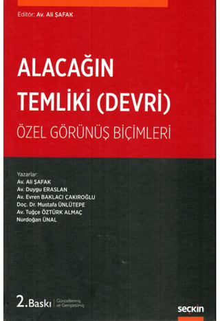 Alacağın Temliki (Alacağın Devri) (Ciltli)