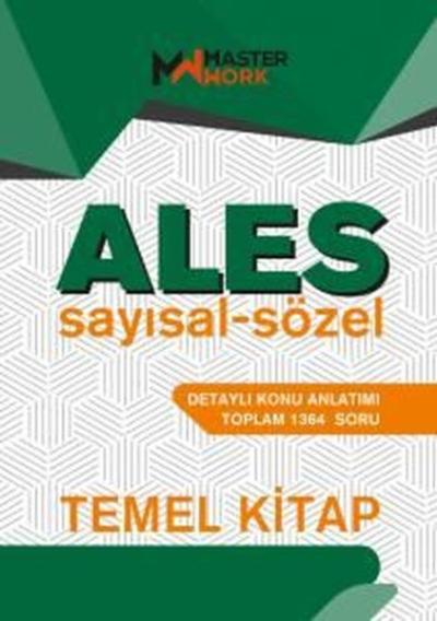 ALES Temel Kitap Sayısal - Sözel Detaylı Konu Anlatımı