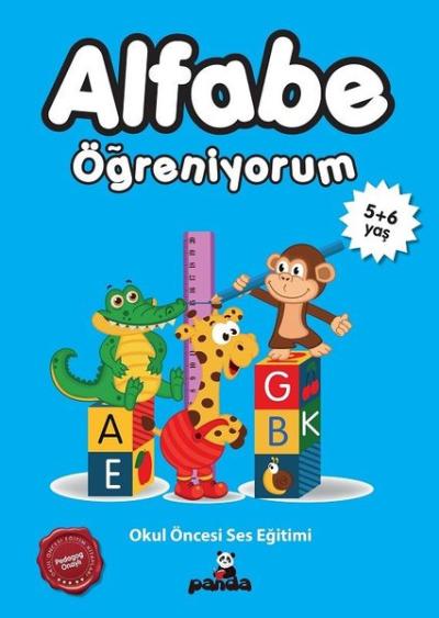 Alfabe Öğreniyorum 5+6 Yaş-Okul Öncesi Ses Eğitimi