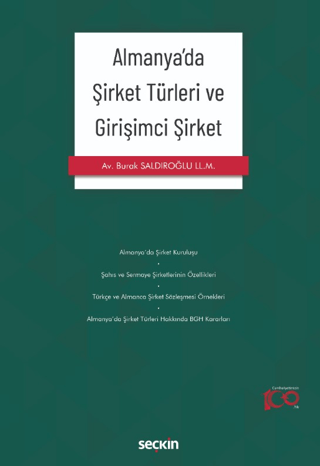 Almanya'da Şirket Türleri ve Girişimci Şirket