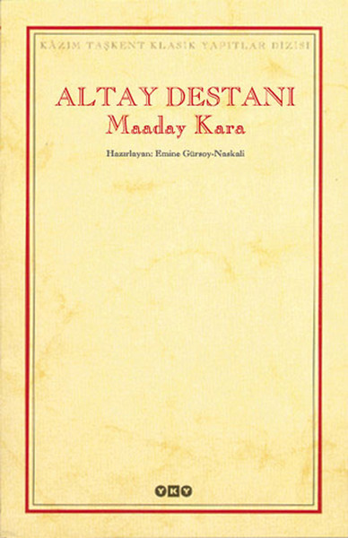 Altay Destanı - Maaday Kara - Karton Kapak (Ciltli)