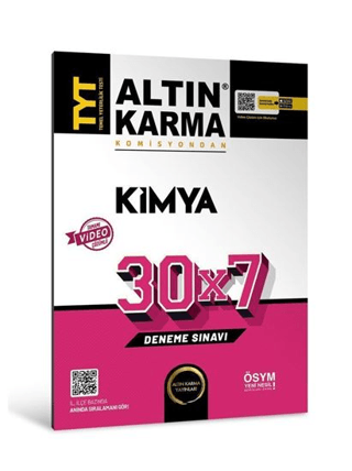 Altınkarma TYT Kimya 30X7 Deneme Sınavı 2023