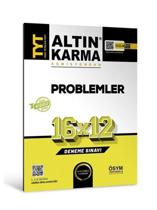 Altınkarma TYT Problemler 16x12 Deneme Sınavı 2023