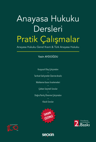 Anayasa Hukuku Dersleri Pratik Çalışmalar