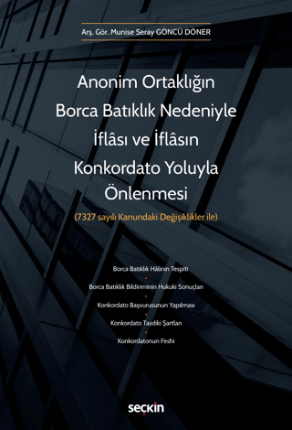 Anonim Ortaklığın Borca Batıklık Nedeniyle İflası ve İflasın Konkordato Yoluyla Önlenmesi