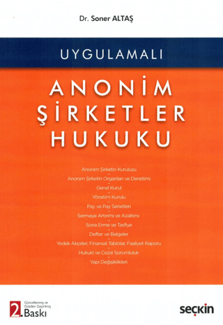 Anonim Şirketler Hukuku