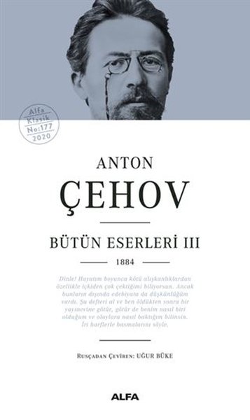 Anton Çehov Bütün Eserleri 3 - 1884 (Ciltli)