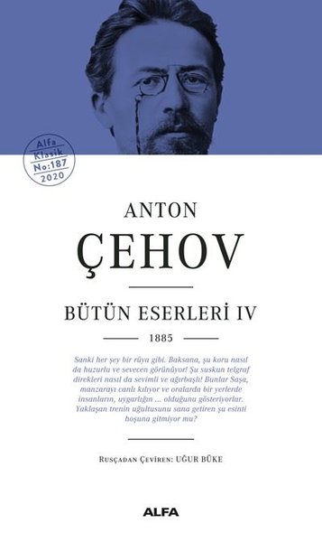 Anton Çehov Bütün Eserleri 4 -1885 (Ciltli)
