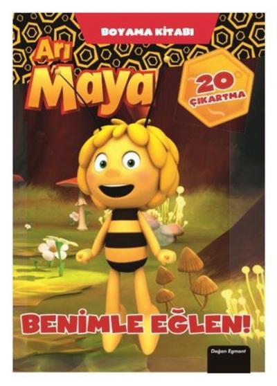 Arı Maya - Benimle Eğlen Boyama Kitabı Kolektif