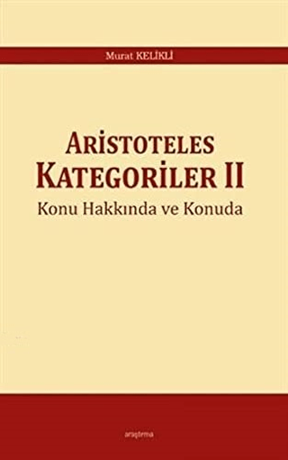 Aristoteles Kategoriler 2