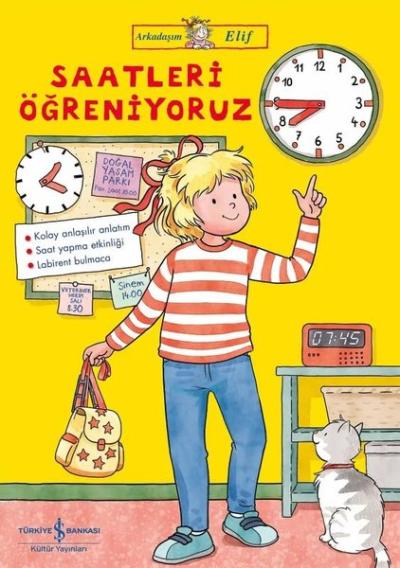 Arkadaşım Elif  Saatleri Öğreniyoruz