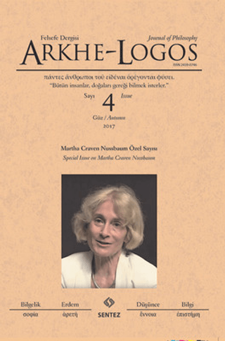 Arkhe - Logos Felsefe Dergisi Sayı: 4 Güz 2017