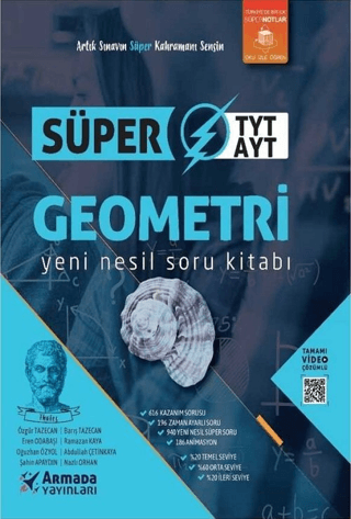 Armada YKS TYT AYT Geometri Süper Soru Kitabı Yeni Nesil