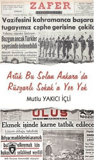 Artık Bu Solan Ankara'da Rüzgarlı Sokak'a Yer Yok