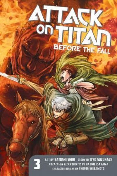 Attack On Titan: Before The Fall 3 Hajime İsayama