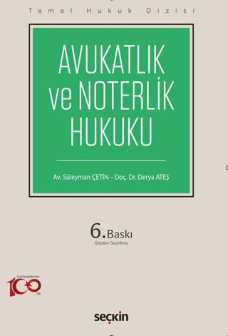 Avukatlık ve Noterlik Hukuku (THD)