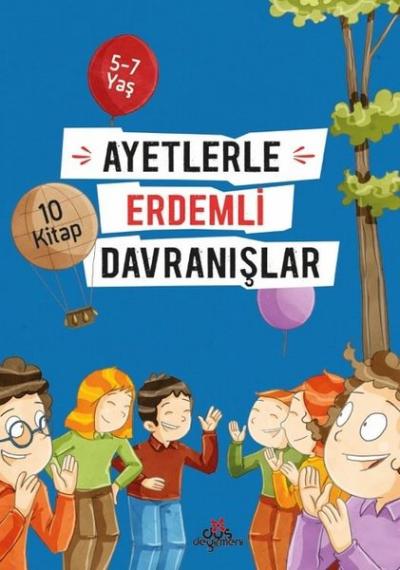 Ayetlerle Erdemli Davranışlar Seti-10 Kitap Takım