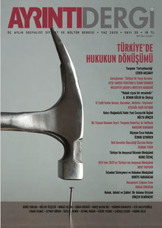 Ayrıntı Dergisi Sayı: 35 Yaz 2020
