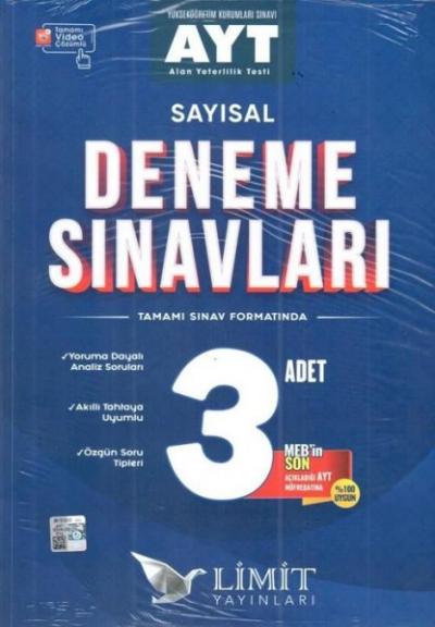 AYT 1.Dönem Sayısal 3'lü Deneme