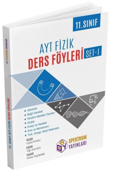 AYT 11. Sınıf Fizik Ders Föyleri Set 1 Uysal Aydınlı