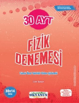 AYT 30 Fizik Denemesi