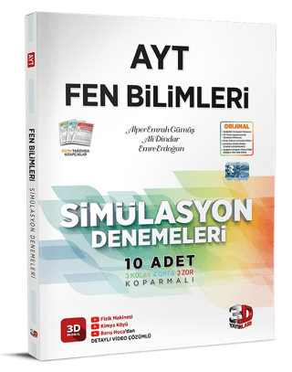 2023 AYT Fen Bilimleri Simülasyon Denemeleri Kolektif