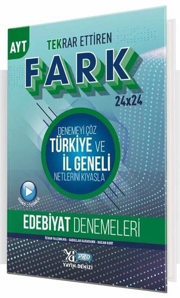 AYT Edebiyat Fark 24x24 Tekrar Ettiren Deneme