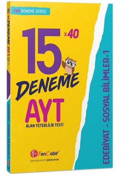 AYT Edebiyat-Sosyal Bilimler 1 15x40 Deneme