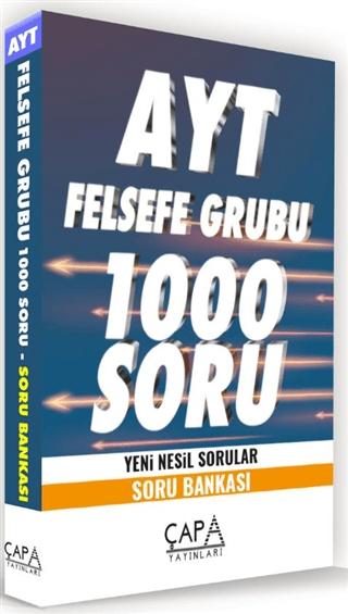 AYT Felsefe Grubu 1000 Soru Yeni Nesil Sorular - Soru Bankası