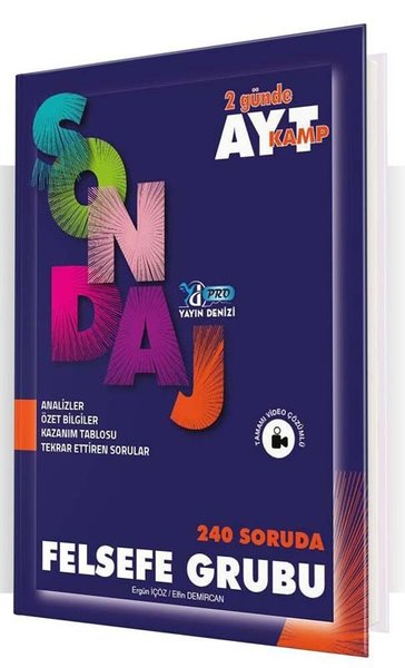 AYT Felsefe Grubu Pro 240 Soruda Sondaj Kamp