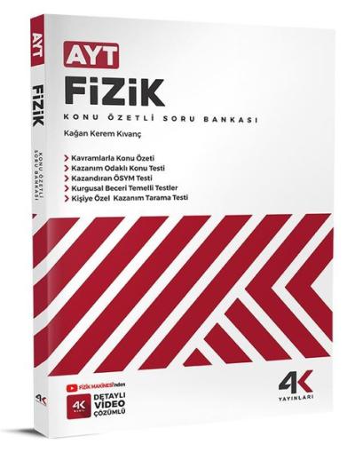 AYT Fizik Konu Özetli Soru Bankası Kağan Kerem Kıvanç
