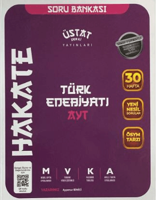 AYT Hakate Edebiyat Soru Bankası