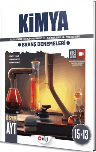AYT Kimya 15 x 13 Branş Denemeleri