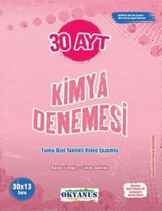 AYT Kimya 30 Denemesi