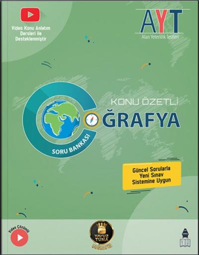 AYT Konu Özetli Coğrafya Soru Bankası
