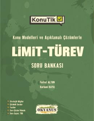 AYT KonuTik Limit - Türev Soru Bankası