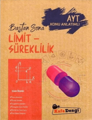 AYT Limit Süreklilik Baştan Sona Konu Anlatımlı Ersen Örenler