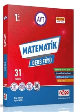AYT Matematik 1. Kitap Ders Föyü