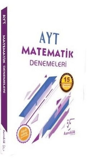 AYT Matematik Denemeleri - 15 Çözümlü Deneme